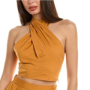 Staud Kai Top - Mustard Yellow NWT